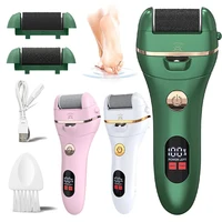 Professional Electric Feet Callus Remover,IPX7 Waterproof Portable Electronic Foot Scrubber Pedicure Kit for Removing Dead Hard 1