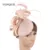 Women Fascinator Hat Headband with Clip, Kentucky Derby Wedding Bridal Cocktail Party Pillbox Hat 12