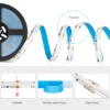 FCOB SPI RGB IC LED Light Strip WS2811 Addressable 720 630 LEDs Dream Color DC12V 24V WS2812B High Flexible FOB COB Lights RA90 5
