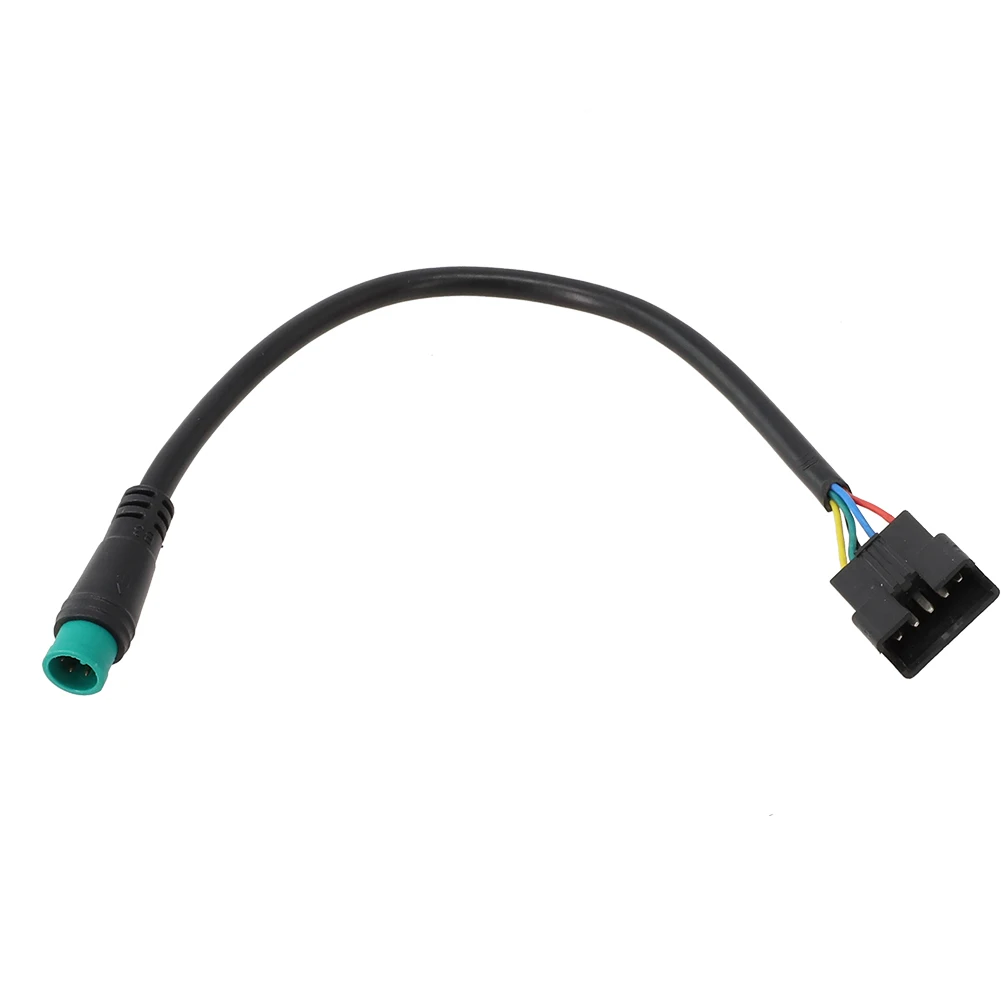 

Electric Bicycle Adapter Cable 19cm Long 1Pcs Black Electric Bicycle Instrument For KT Display Waterproof To SM