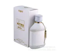 Parfum 100 ml, senteur boisée et cuir, parfum arabe du Moyen-Orient, longue tenue. Parfums Nitro Red de haute qualité. 4