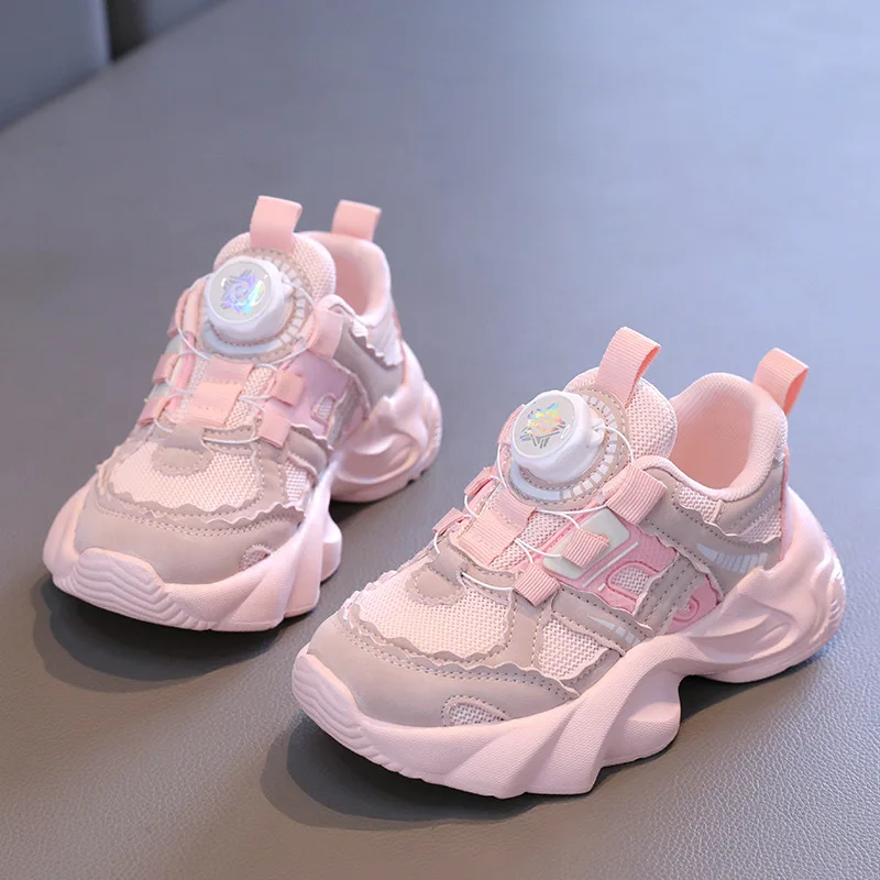 girl's sneaker running take exercise sports height Increasing Shoes retro