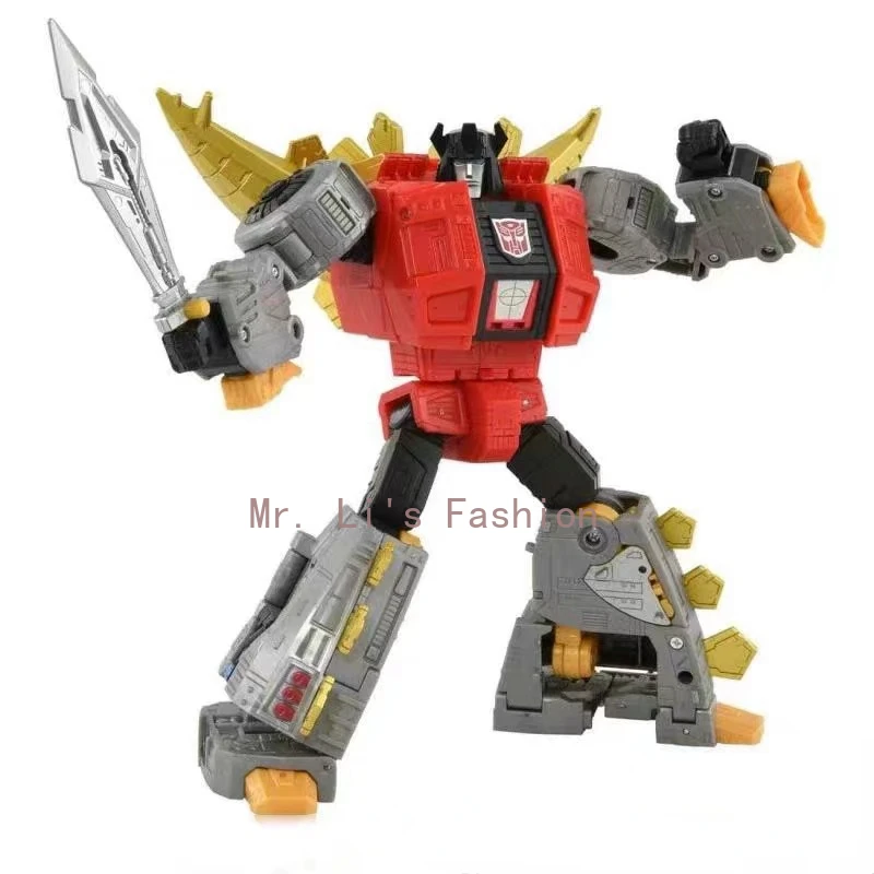 재고 TAKARATOMY 트랜스포머 스튜디오 시리즈 086-19 SS86Snarl 리더 디노봇 스널 액션 피규어 장난감 컬렉션 선물