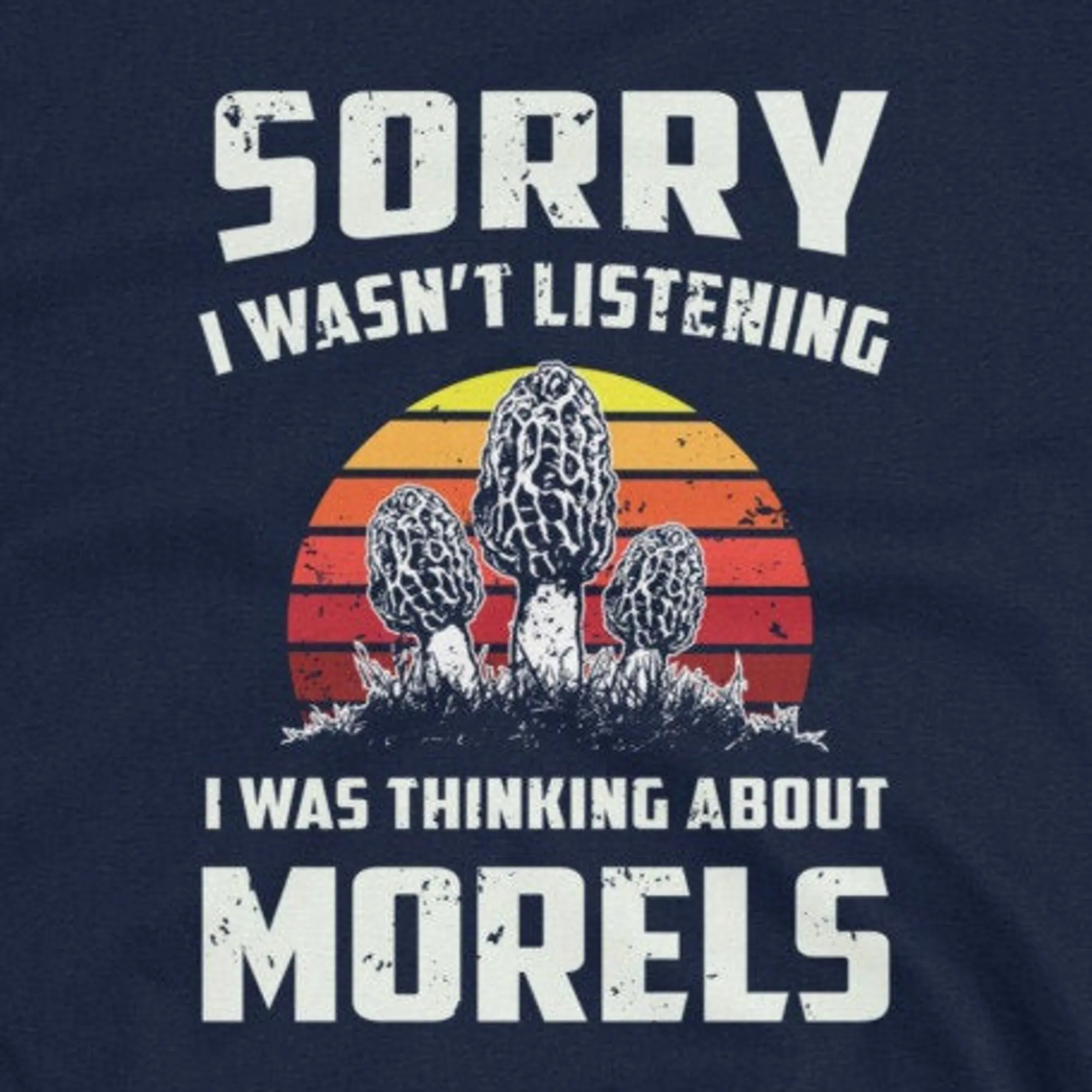 Funny Morel Mushroom T Shirt Foraging Shrowing Morels Caccia Morchella Picking Micology Day S Mycologo