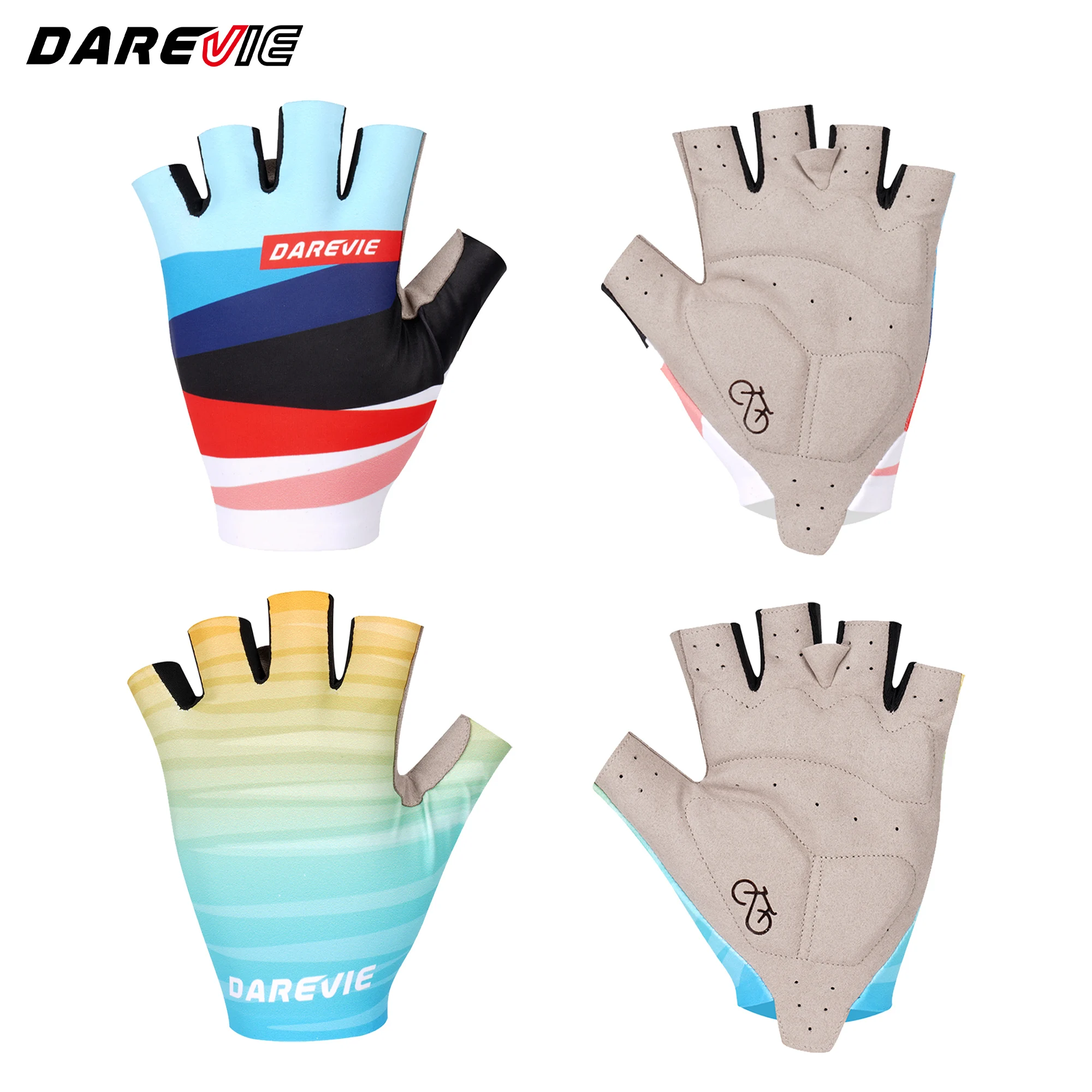 Cycling Gloves Summer Shockproof Breathable Man's Women's Cycling Gloves Half Finger MTB Road Bike sports half finger gloves cycling gloves sport gloves
