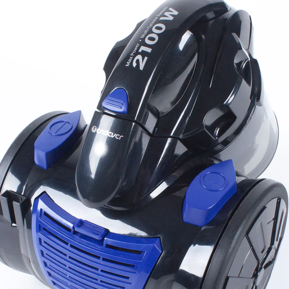 Пылесос электрический Endever VC-520 (80027) (Потребляемая мощность 2100 Вт, мощность всасывания 360 Вт, емкость контейнера 3 л, НЕРА фильтр)