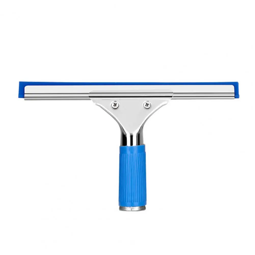 

Comfortable Grip Squeegee Long Handle Professional Window Squeegee with Rubber Lip for Bathroom Shower Glass High Glass for Home