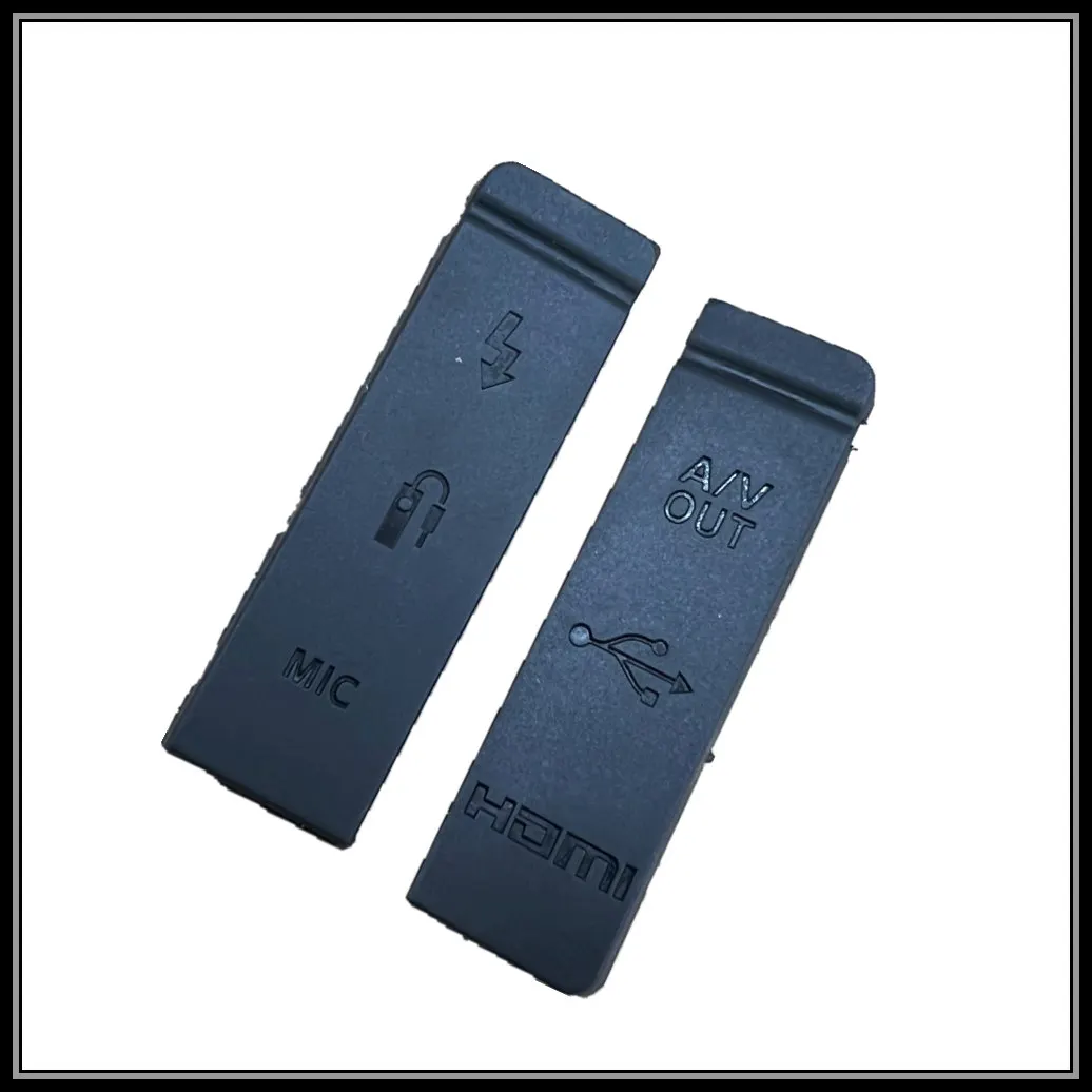 1set USB/HDMI-compatible DC IN/VIDEO OUT Rubber Door Bottom Cover For Canon EOS 5DII 6D 7D/ 5D2 / 5D3 Camera