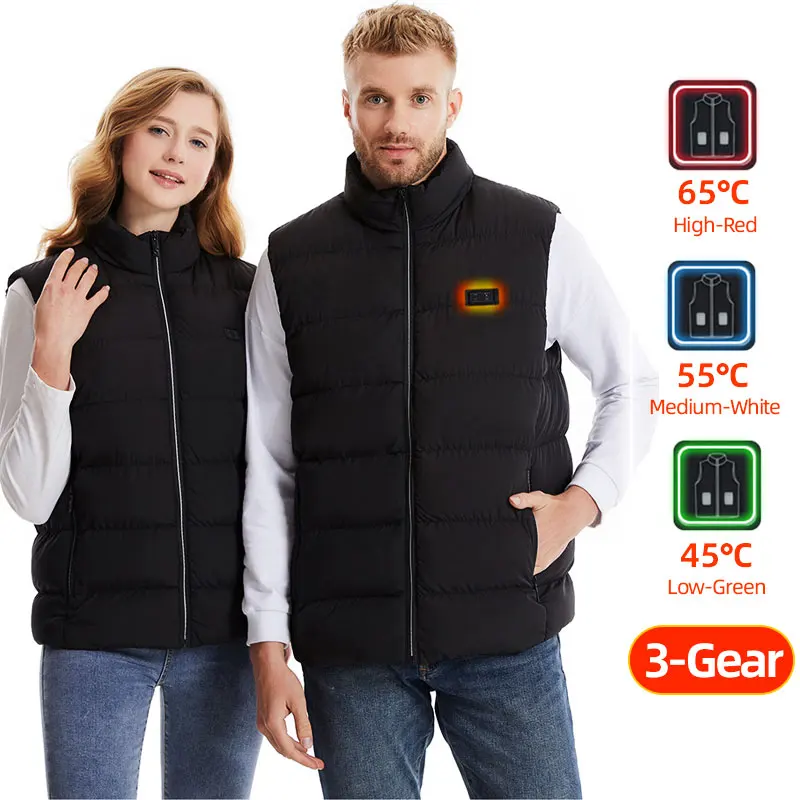 Gilet Riscaldabile per Uomo e Donna, Gilet Riscaldato USB con Batteria da 5 V 10000 mAh, Giacca Calda Invernale per Escursionismo, Caccia, Moto, Campeggio - Armi e Accessori - Annunci Gratuiti di