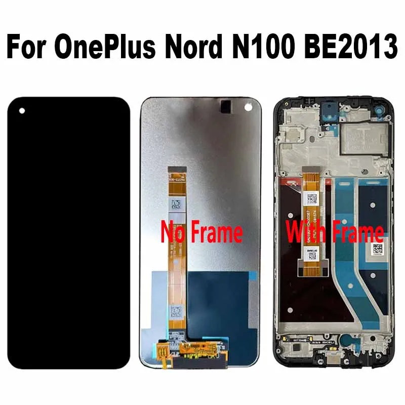 

For OnePlus Nord N100 BE2011 BE2013 BE2015 BE2012 LCD Display Touch Screen Digitizer Assembly