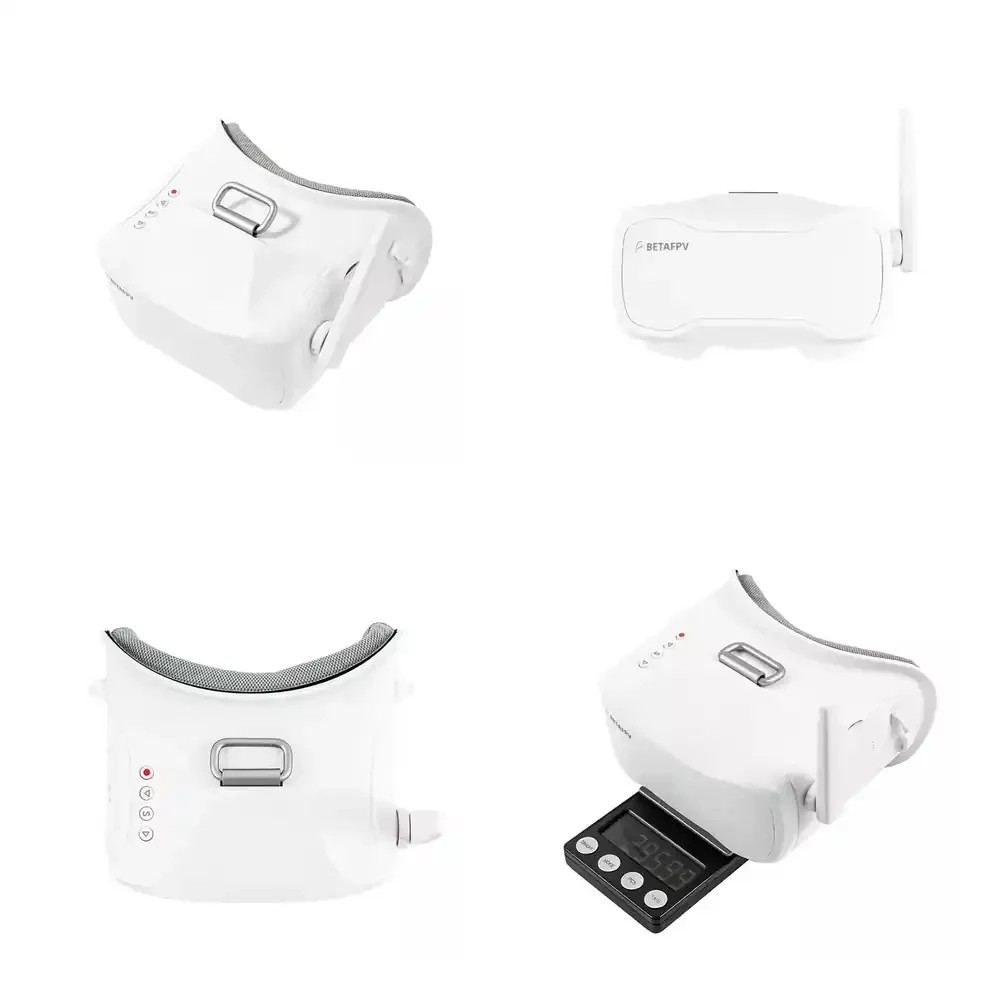 BETAFPV VR03 FPV Goggles for 5.8 GHz Simulated Image Transmission Racing with DVR Function Literadio 3 Radio and ELRS Beta