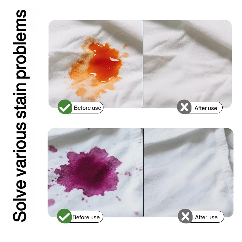 Emergency Stain Remover Pen Portable Instant No-Wash Oil Stain Cleaner For White Clothes Fast-Acting Safe