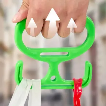 Maniglia per supporto multiuso Maniglia anti-pizzico Design ergonomico Maniglie per borse per la spesa Impugnatura sicura Impugnatura comoda