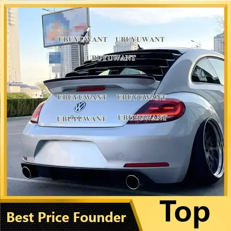 

Неокрашенный задний спойлер для Volkswagen Beetle GSR / G20 2013 2014 2015-2018 из АБС-пластика