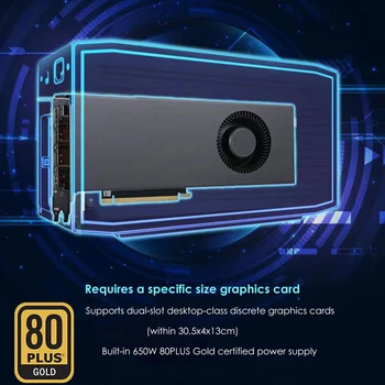 Intel NUC11BTMi9 Core i9-11900KB Processor 4.9GHz UHD Graphics Mini PC Window 11 Thunderbolt 4 3x4K 6E Game Computer ITX Host 3