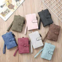 Leather Women Wallets Coin Pocket Hasp Card Holder Money Bags Casual Long Ladies Clutch Phone Purse 6 Color 2