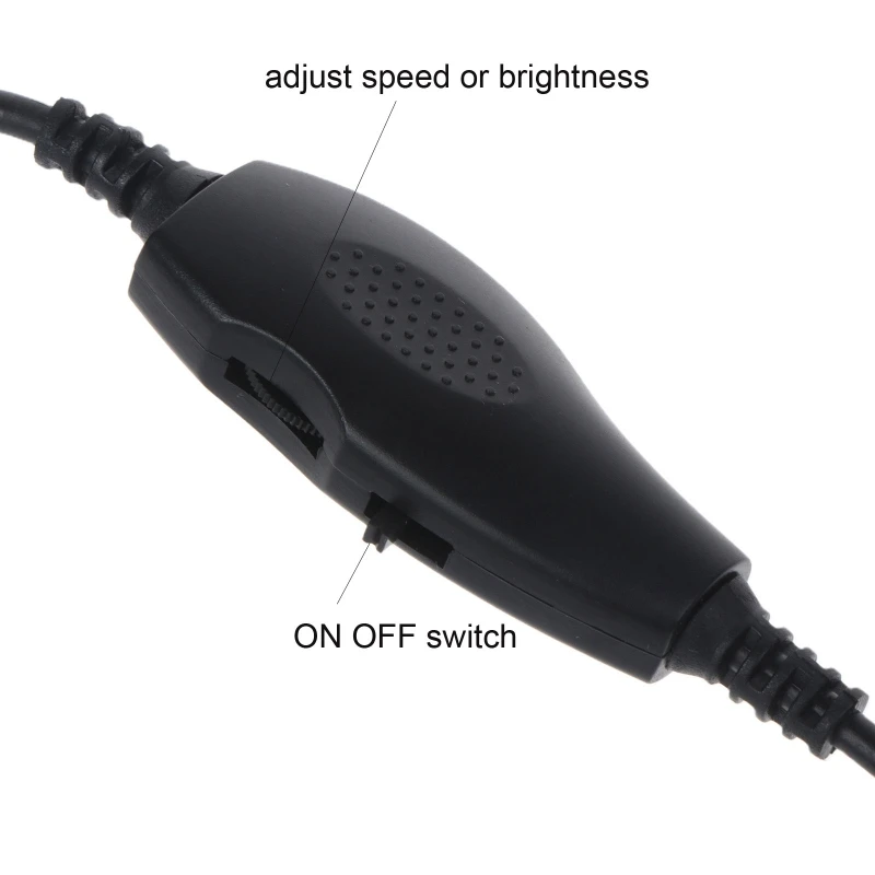 5V 무단 USB 수동 조정 LED 스트립 조명 5V Fa용 LED 조광기 스위치