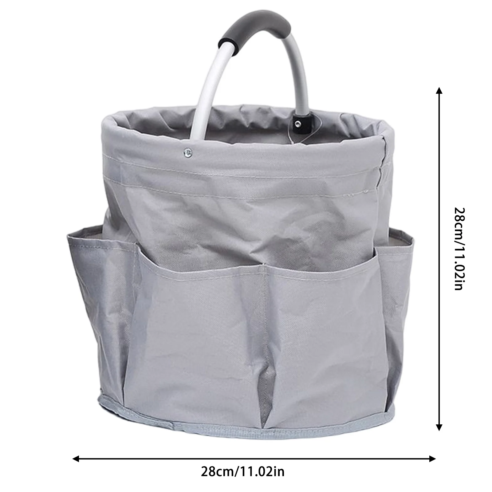 Garden Tool Basket Heavy-Duty Storage Organizer in Water Proof Oxford Housewarming Gifts