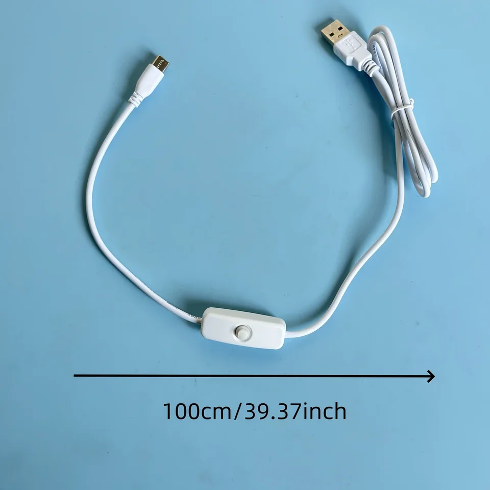 USB TO USB C Switch Cable Type C Switch Cable USB C Male to Female Extension Cable with On/Off
