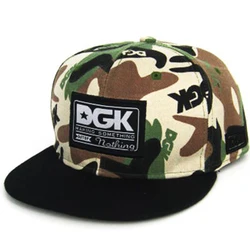Embroidered Men's Fashion Snapback Hat - Adjustable Hip Hop Baseball Cap (Camouflage B)