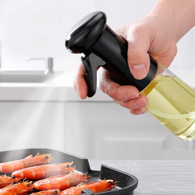 Oil Sprayer Spray Bottle Atomized Press Open And Close Barbecue Camping Grilled Steak Vegetable Salad Kitchen Supplies