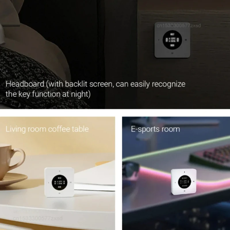 Linptech Smart Wireless Temperature & Humidity Sensor Switch with App Integration
