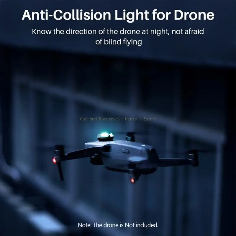 DJI-MAVIC AIR2의 경우 야간 비행 조명 LED 플래시 스트로브 신호 램프 Min의 경우
