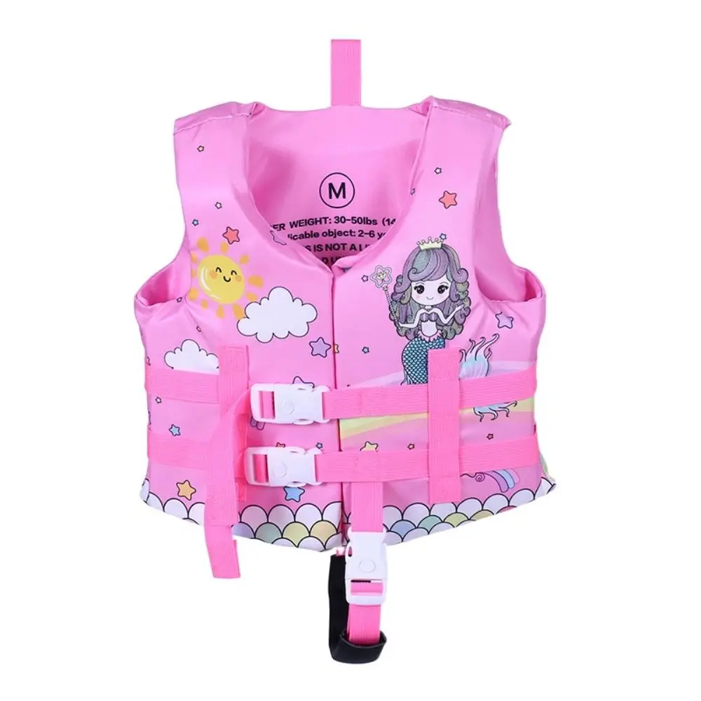 Children's Life Jacket Swimming Jacket Kids Life Vest Buoyancy Froth Floating Jacket Cartoon Blue Baby Buoyancy Suit Boy