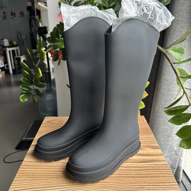 Gomma Stivali Da Lavoro Con Pelliccia Camminare MONTANA Stivale In