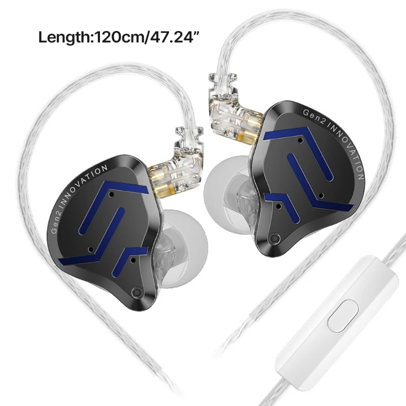 QX2B 3.5mm Wire Earphone HiFi Dynamic Headphone Music Sport Game Earphone for Sports Music Lovers Superiors Sound Earbud images - 6