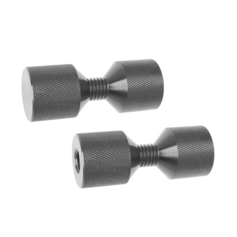 2Pcs Aluminum Two Hole Flange Pins Oxidation Resistant Alignment Tool Easy to Use Flange Aligner for Machinery Assembly