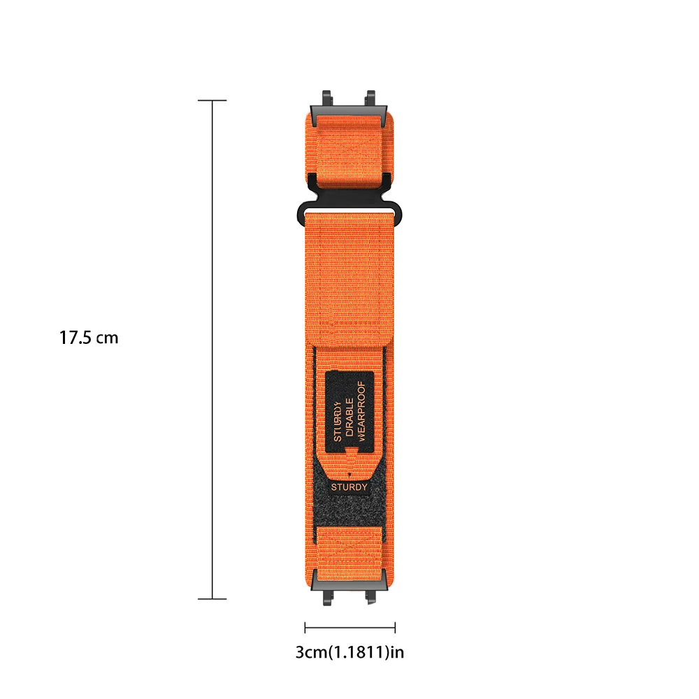 Durable Nylon Sport Strap - Outdoor Loop Wristband with Tool