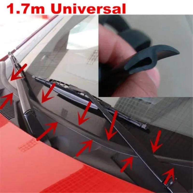 Car Windshield Seal Strip Panel Moulding Sticker For BMW E46 E90 E60 E39 E36 E30 E87 E34 E92 E91 Mini Cooper R50 R56 R60 F55 F56
