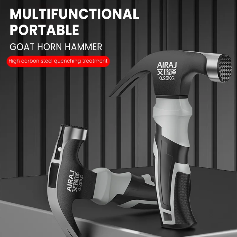 Mini Claw Hammer 6 Inch Multifunction Professional Carpentry Construction Tool Strong Durable Portable Hand Tools