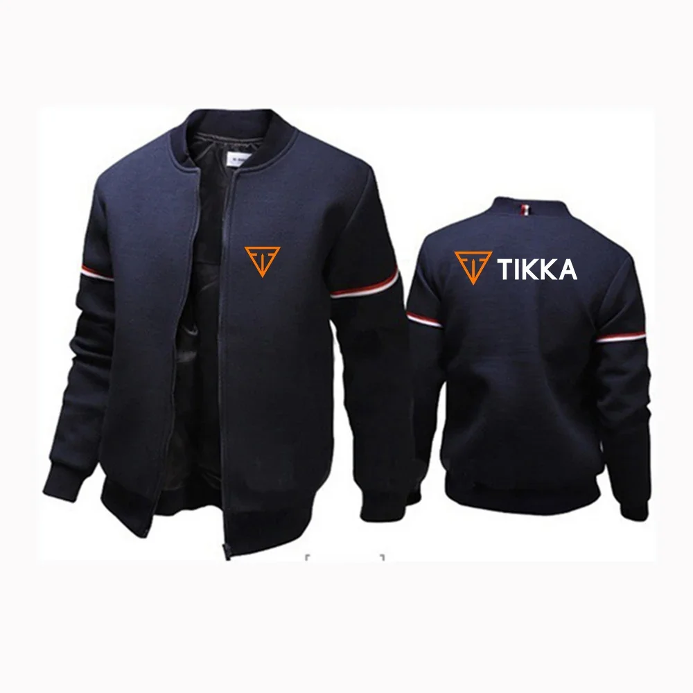 

Tikka By Sako Finland Firearms 2024 Men's New Autumn And Winter Flight Jackets Coats male High Quality Casual Zip Clothing top