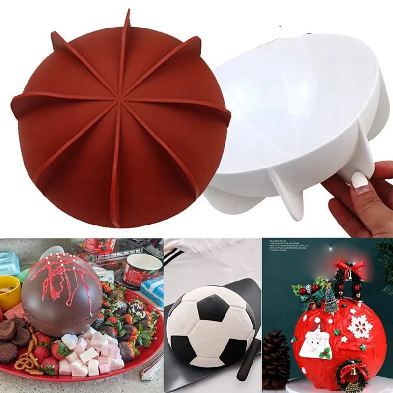 Silicone Hemisphere Cake Mold for cake mold
