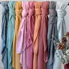 120x120cm Bamboo Baby Swaddle Blankets Solid Plain Color Baby Blankets Newborn Cotton Gauze Blanket Muslin Baby Bath Towel 4