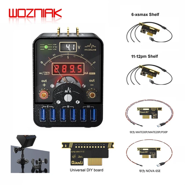 QIANLI fuente de alimentación aislada LT1, amperímetro de CC, instrumento de diagnóstico Iboot Power, interfaz de carga rápida, medidor de de rápido|Kits de herramientas - AliExpress