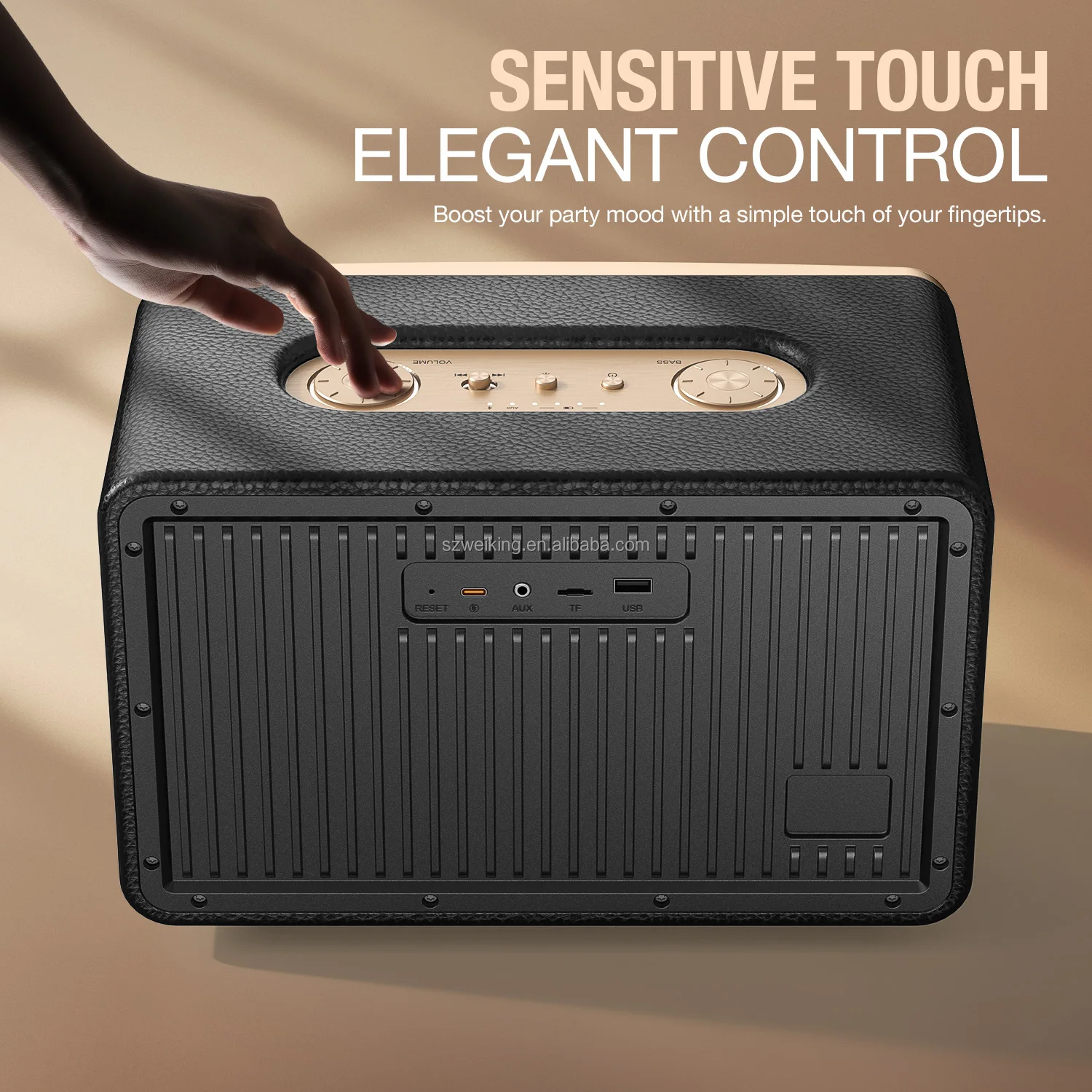 WKing H330 New Product Bluetooth Speaker 120W Portable Speaker Loudspeaker with Subwoofer Trending Product Speaker Box for Music