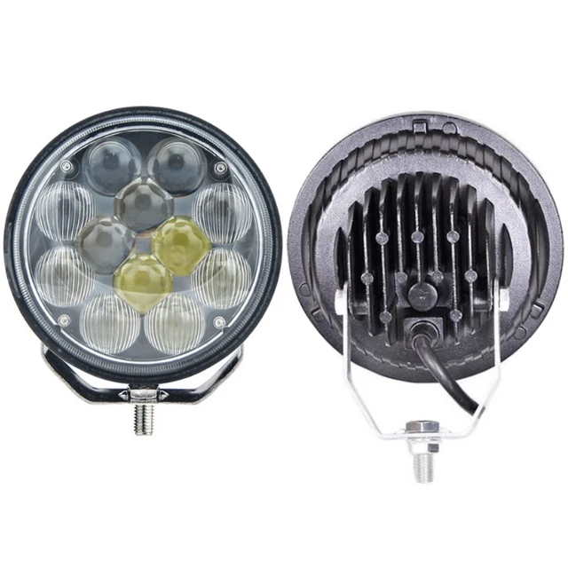 5 7 9 Inch Round Led Front Light JEEP Faros Largo Alcance 4x4 for Pickup  Truck Boat ATV UTV SUV Offroad Driving Light 12V 24V - AliExpress