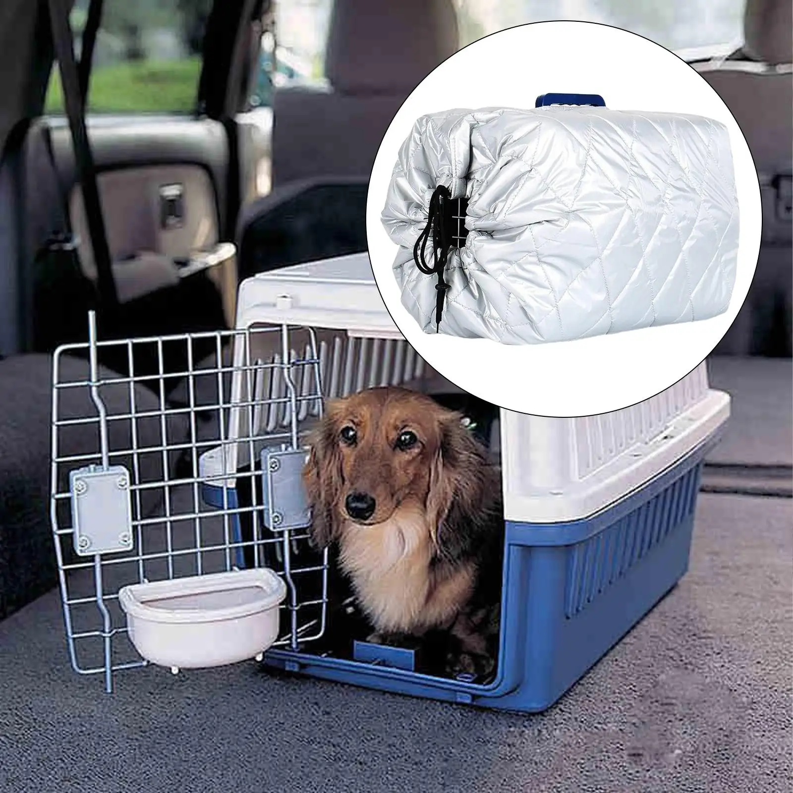 Title 2, Waterproof Airplane Crate Cover Pet Carrier The...