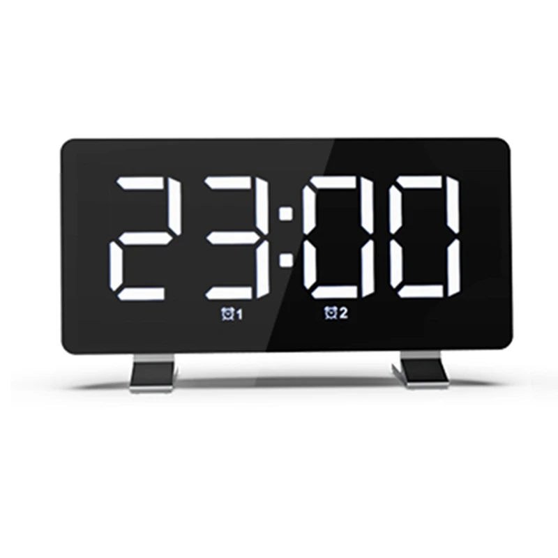 

Loud Alarm Clock For Heavy Sleepers Adults,7.4 Inch Digital Clocks Large Display,With Vibration Bed Shaker