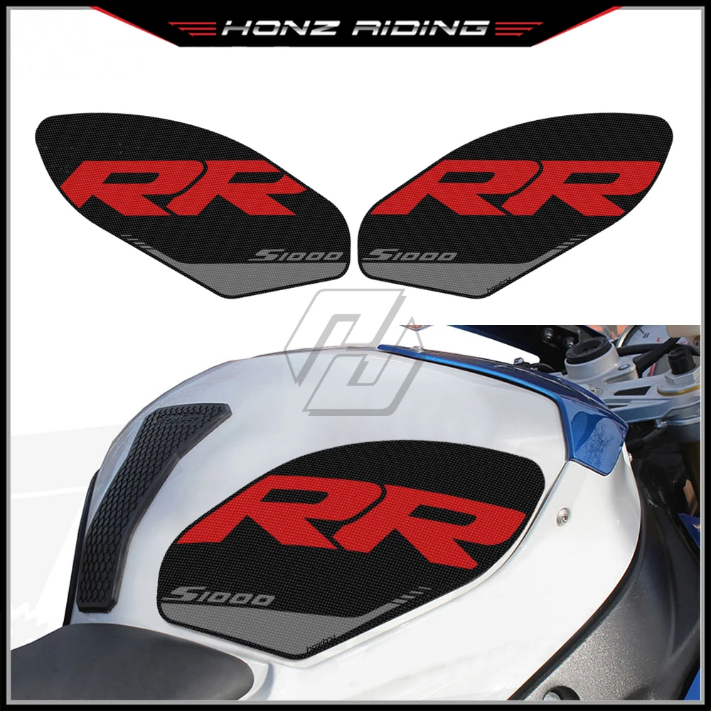 For BMW Motorrad S1000RR 2009-2018 Sticker Motorcycle Accessorie Side Tank Pad Protection Knee Grip Traction