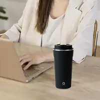 Electric Protein Shaker Bottle Coffee Cup Blender Self Stirring 400ml Smart 3