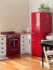 1/6 doll house model  Kitchen appliances refrigerator（ shells need to be used with refrigerator liner，The shell can be replaced） 3