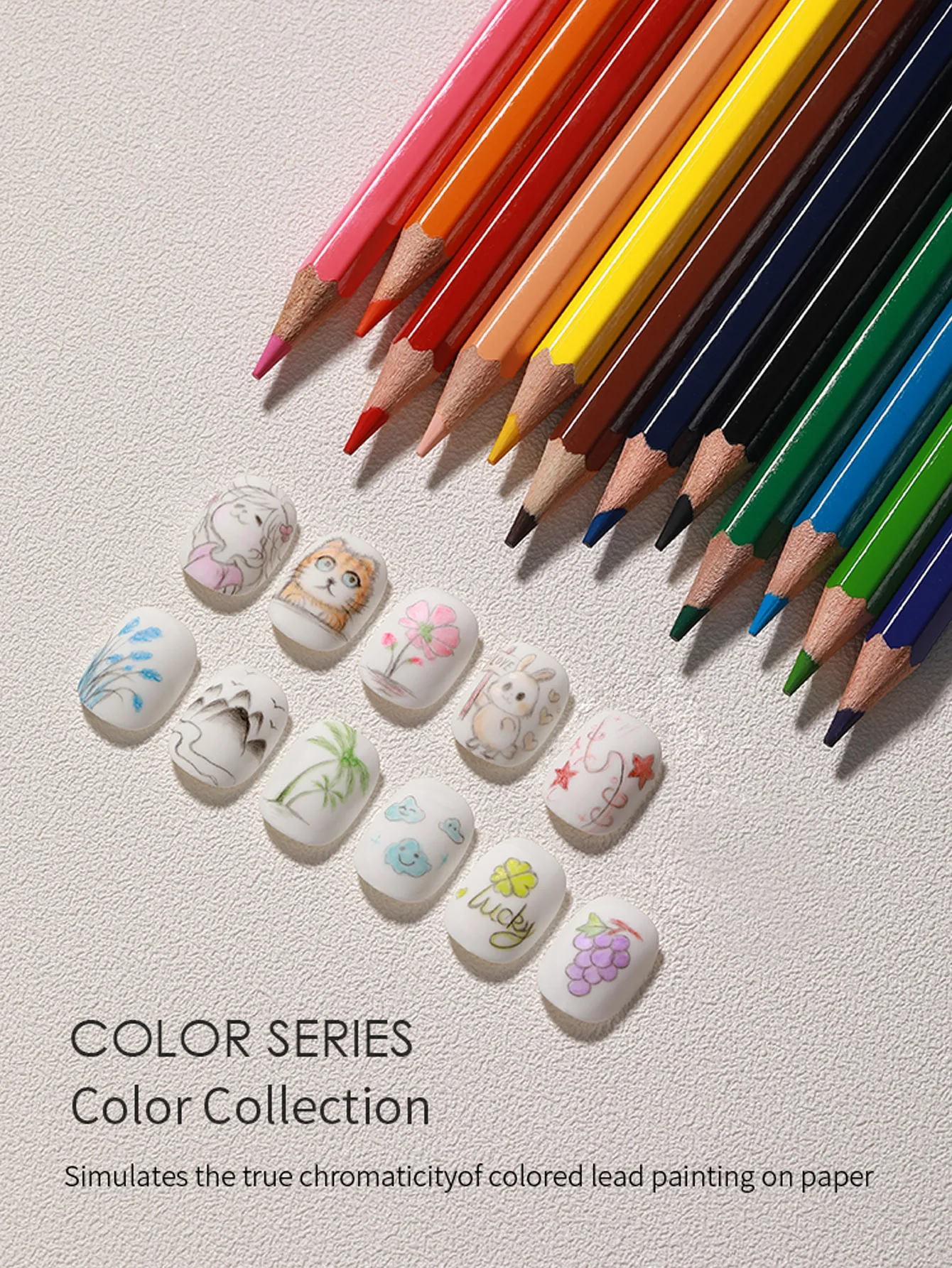 Color Lead Frosted Seal Nail Polish Adhesive 16ml