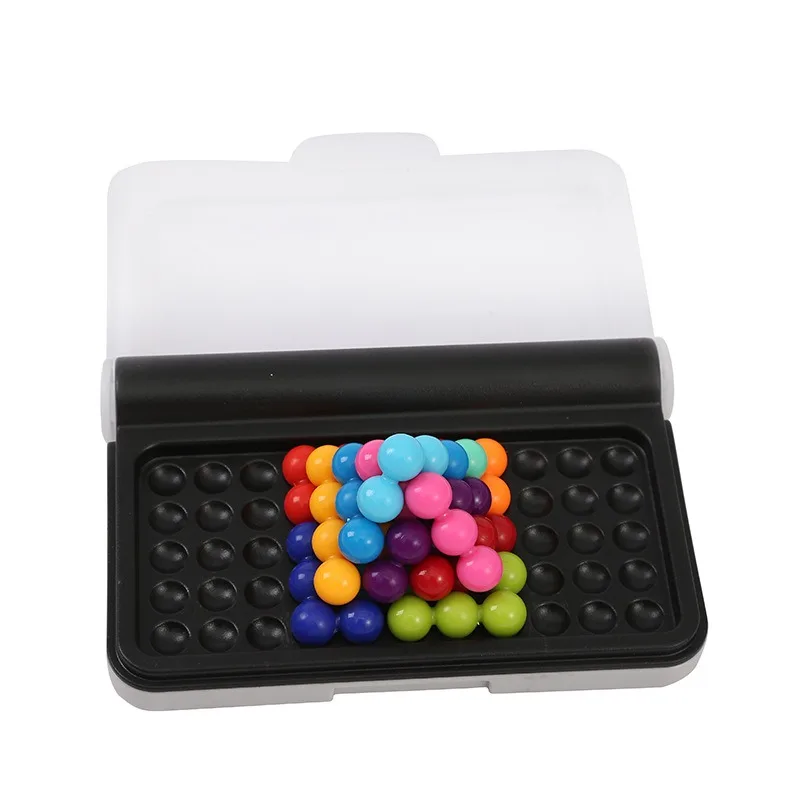 IQ Intelligent Magic Bead Game DIY Puzzle Development Thinking Training Toy Children's Logic Space 2-Person Parent Child Game 4