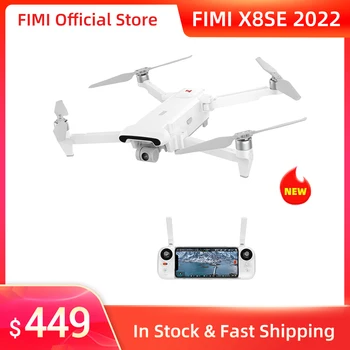 FIMI X8SE 2022 Camera Drone 4K professional Quadcopter camera RC Helicopter 10KM FPV 3-axis Gimbal 4K Camera GPS RC Drone New