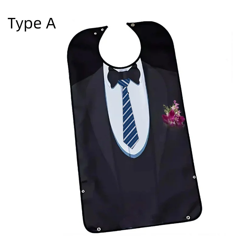 Adult Waterproof Adult Mealtime Bib Cloth Protector Clothes Bib Cook Protector Tool Aid Cook Dining Clothes Disability Aid Apron 2