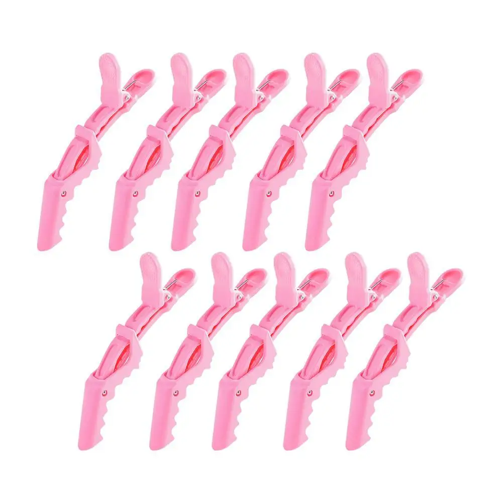 

10Pcs Colorful Alligator Hair Clips Clamps Hairdressing Professional Salon Hair Grip Crocodile Hairpins Hair Barber Accessories
